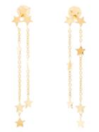 Luis Miguel Howard 18k Yellow Gold Star Earrings