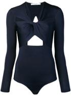 Givenchy Twist-front Bodysuit - Blue