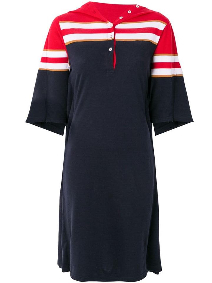 Y/project Polo Shirt Dress - Blue
