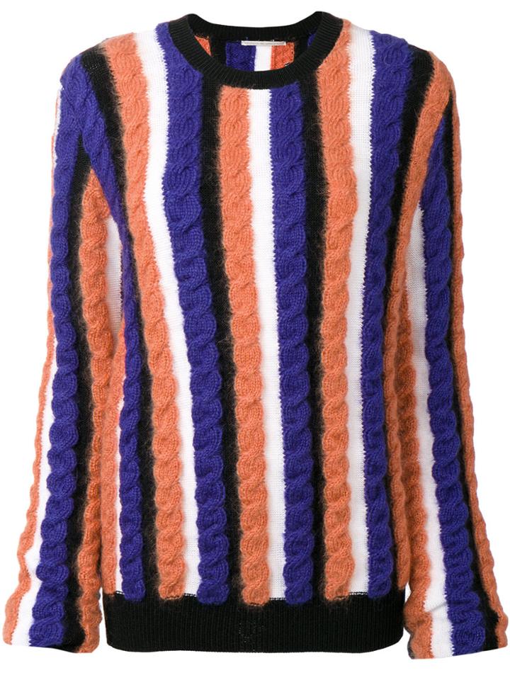 Marco De Vincenzo Cable Knit Jumper - Multicolour