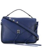 Rebecca Minkoff - String Applique Shoulder Bag - Women - Leather - One Size, Blue, Leather