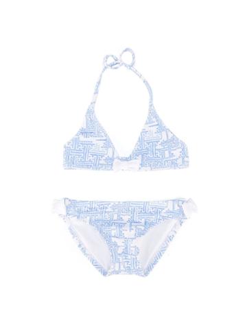 Heidi Klein Kids Montauk Bikini, Girl's, Size: 6 Yrs, White