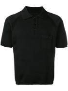 Maison Margiela Slim-fit Polo Shirt - Black
