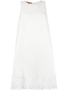 Ermanno Scervino - Tassel Beach Dress - Women - Linen/flax/polyester - 38, White, Linen/flax/polyester