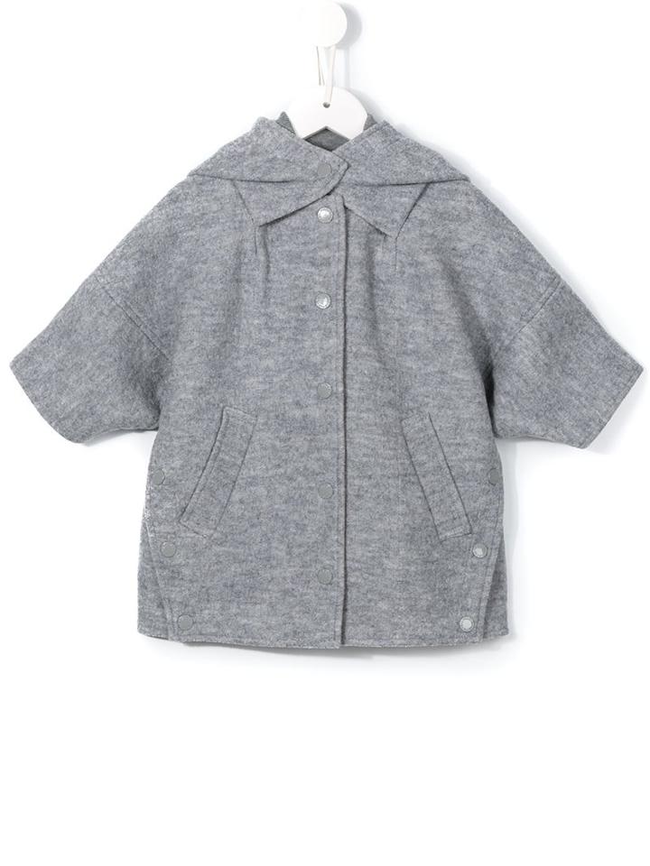 Stella Mccartney Kids 'holmes' Cape, Girl's, Size: 12 Yrs, Grey