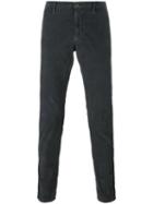 Incotex Slim-fit Trousers, Men's, Size: 35, Grey, Cotton