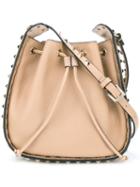 Valentino - Rockstud Rolling Shoulder Bag - Women - Leather/metal (other) - One Size, Black, Leather/metal (other)
