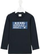 Diesel Kids 'taggi' T-shirt, Boy's, Size: 6 Yrs, Blue