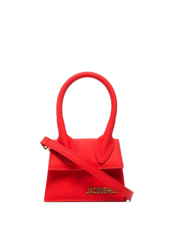 Jacquemus Red Le Chiquita Mini Leather Tote