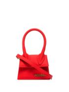 Jacquemus Red Le Chiquita Mini Leather Tote