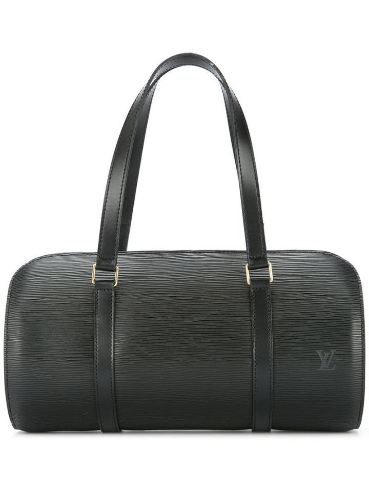 Louis Vuitton Pre-owned Soufflot Rolled Shoulder Bag - Black