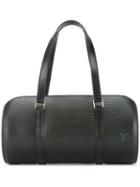 Louis Vuitton Pre-owned Soufflot Rolled Shoulder Bag - Black