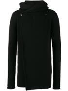 Dell'oglio Front Pocket Cardigan - Black