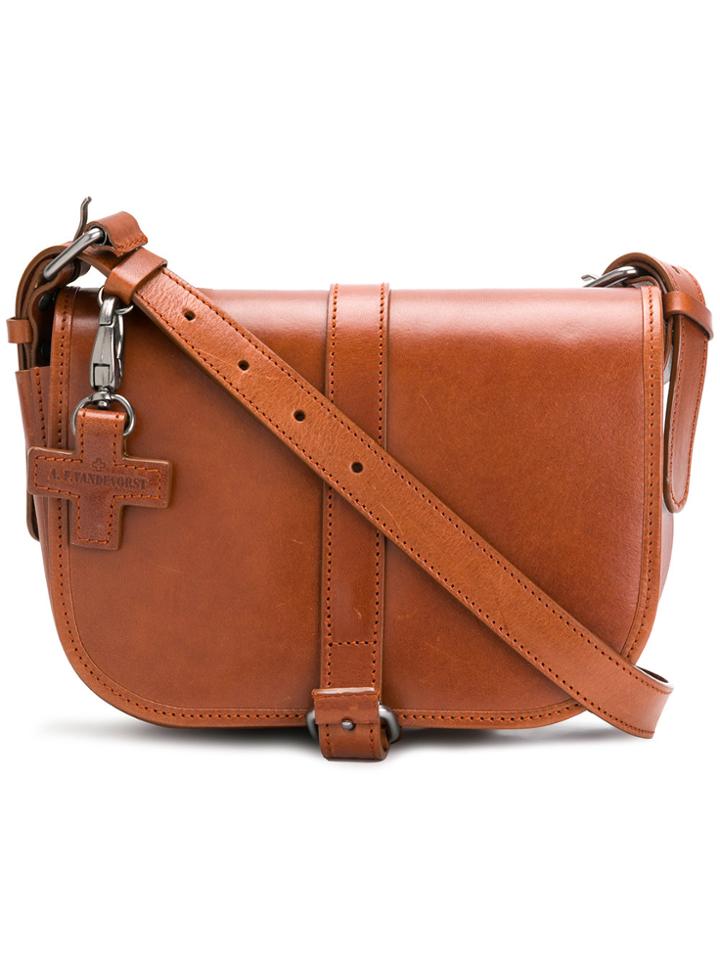 A.f.vandevorst Saddle Shoulder Bag - Brown