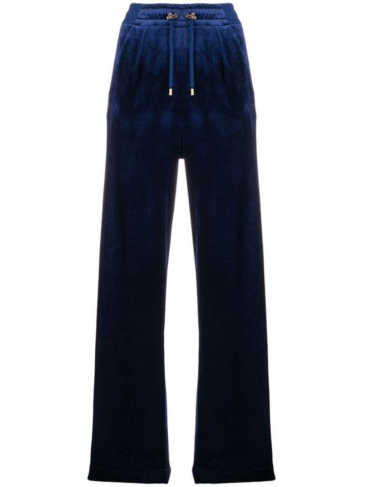 Balmain Straight-leg Track Pants - Blue