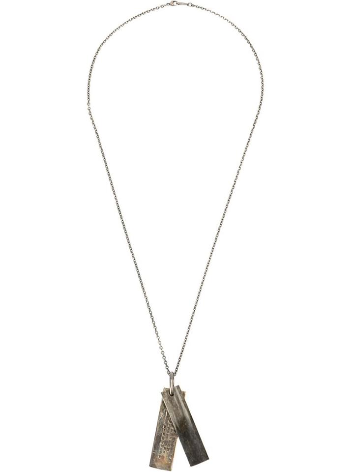 Tobias Wistisen Two Toned Necklace