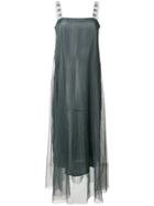 I'm Isola Marras Flared Maxi Dress - Grey