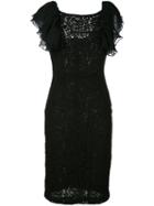 Ainea - 'woman' Dress - Women - Cotton/polyester/polyamide - 44, Black, Cotton/polyester/polyamide