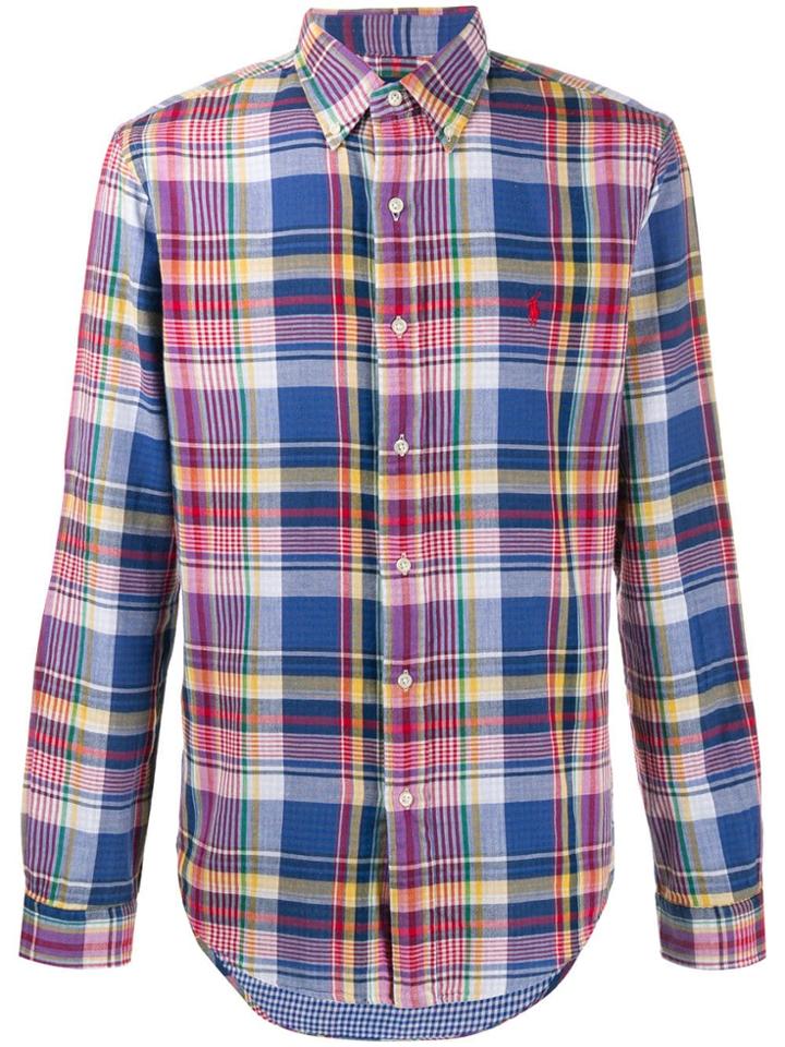 Polo Ralph Lauren Check Sports Shirt - Blue
