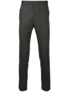 Thom Browne Low Rise Skinny Side Tab Trouser In Super 120's Twill -