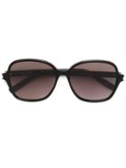 Saint Laurent Eyewear - 'classic 8' Sunglasses - Women - Acetate - One Size, Black, Acetate