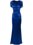 Talbot Runhof Polinesia1 Dress - Blue