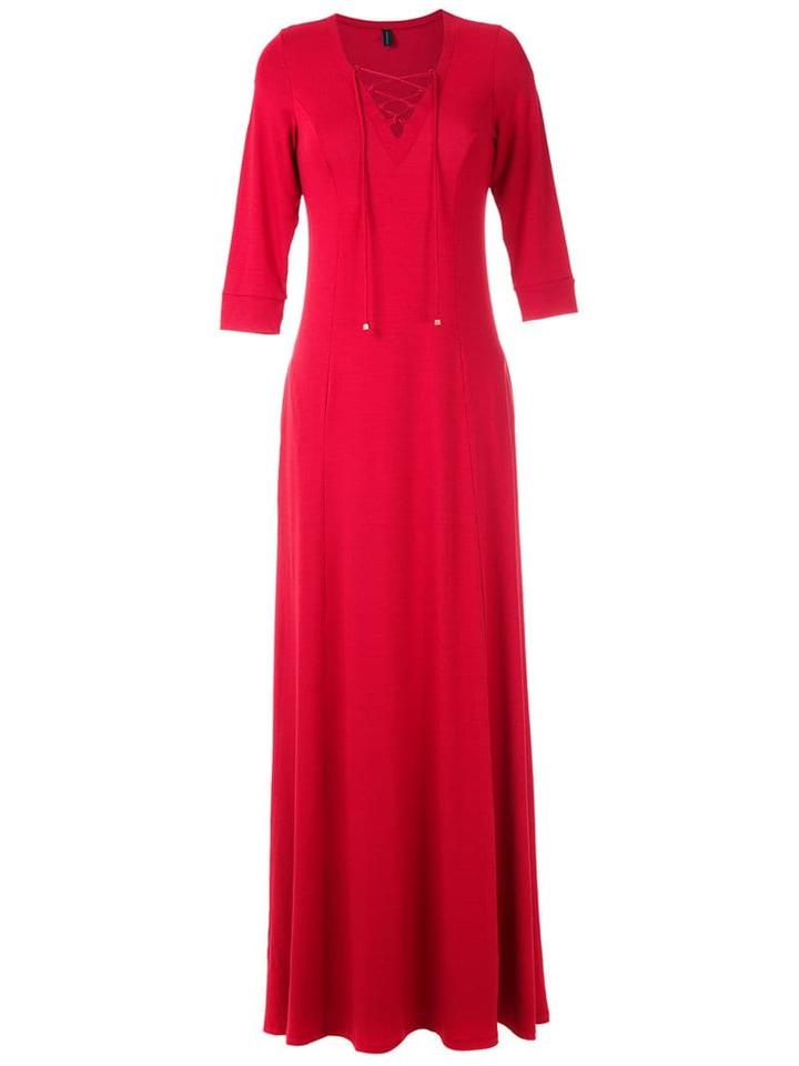 Lygia & Nanny Azulão Radiosa Maxi Dress - Red