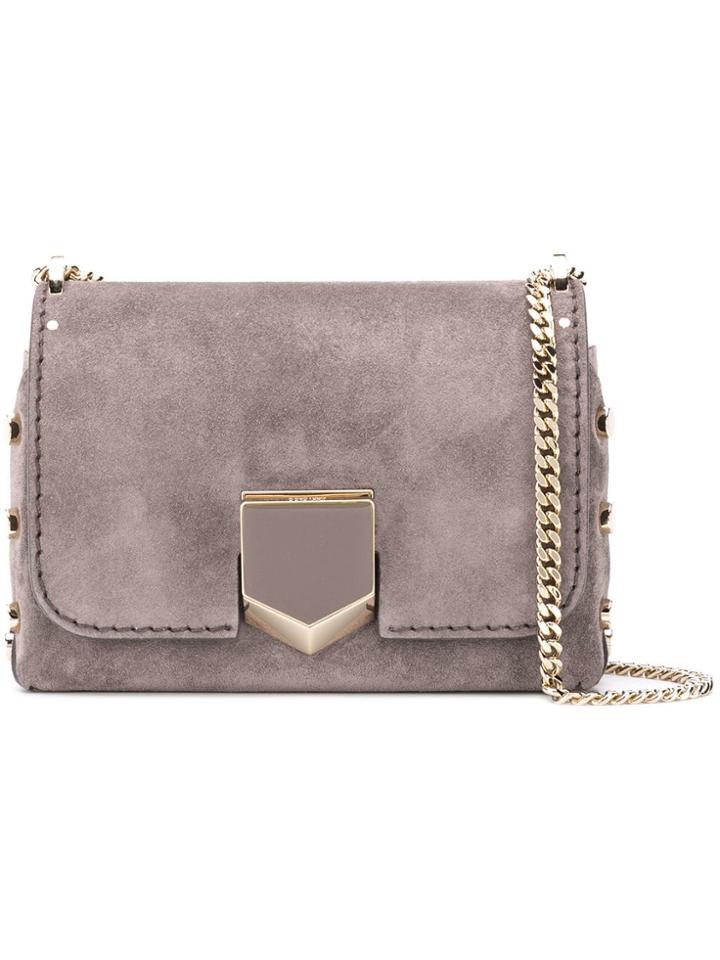 Jimmy Choo Lockett Petite Bag - Grey