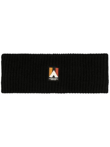 Wood Wood Eda Ribbed-knit Headband - Black