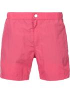 Venroy Snaplock Swim Shorts - Pink & Purple