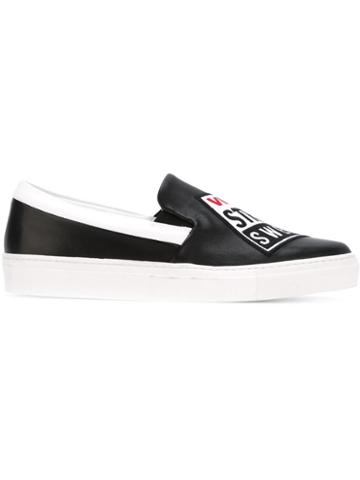 Swear Vision Street Wear X Swear Sneakers, Men's, Size: 41, Black, Leather/rubber