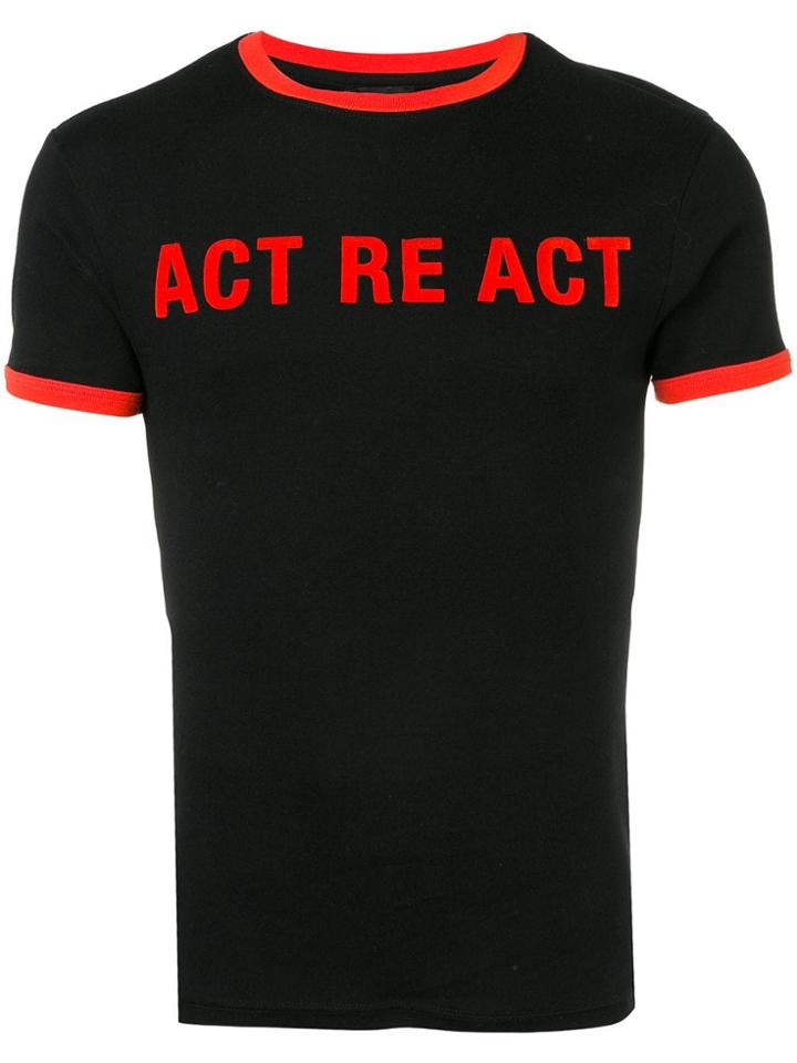 Dust Round Neck T-shirt - Black