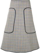 Sofie D'hoore Witch Check Skirt - Grey