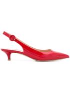 Gianvito Rossi Classic Pointed Pumps - Red