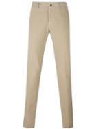 Incotex Slim-fit Chinos, Men's, Size: 50, Nude/neutrals, Cotton/spandex/elastane