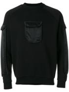Cottweiler Patch Pocket Sweatshirt - Black