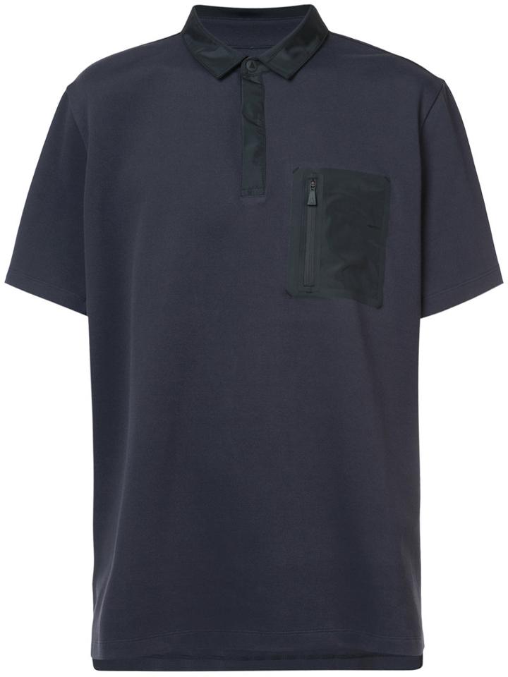 Aztech Mountain - Maroon Creek Polo Shirt - Men - Cotton/elastodiene/nylon - Xxl, Black, Cotton/elastodiene/nylon