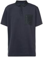 Aztech Mountain - Maroon Creek Polo Shirt - Men - Cotton/elastodiene/nylon - Xxl, Black, Cotton/elastodiene/nylon
