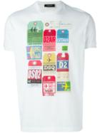 Dsquared2 Tag Print T-shirt