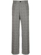 Dolce & Gabbana Prince Of Wales Checked Trousers - Grey