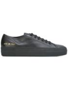 Common Projects Tournament Low Super Sneakers - Black