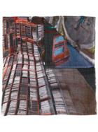 Faliero Sarti Biblioteca Di Strahov Scarf - Brown
