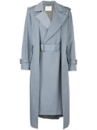 Toga Pulla Boxy Trench Coat - Grey