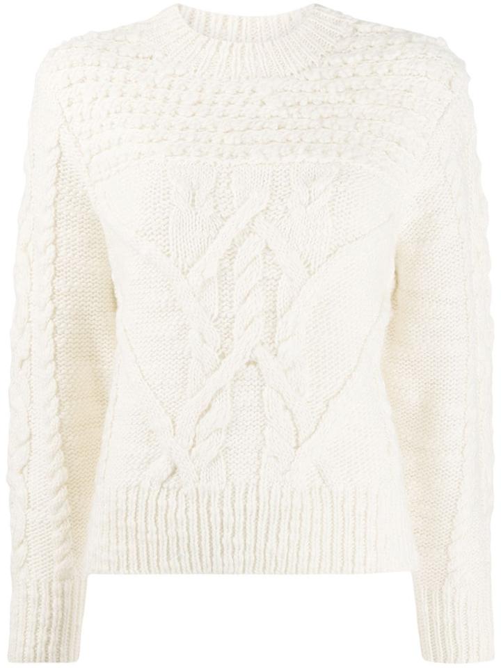 Isabel Marant Étoile Ryder Crewneck Sweater - Neutrals