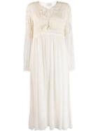 Forte Forte Gypsy Embroidered Dreess - Neutrals