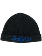 Chiara Ferragni Bad Girl Beanie - Black