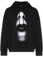 Marcelo Burlon County Of Milan Mouth Print Hoodie - Black
