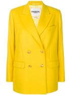 Essentiel Antwerp Double Breasted Blazer - Yellow & Orange