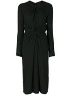 Proenza Schouler Ruched Detail Fitted Dress - Black