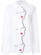 Vivetta Face Silhouette Front Shirt - White